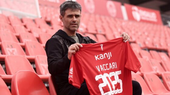 Vaccari fue oficializado como entrenador del Rojo. (@Independiente)